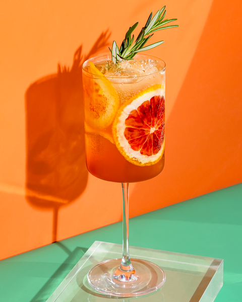 The Ophelia Spritz (with some unconventional garnishes)